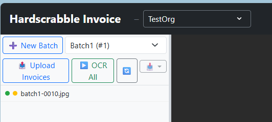 The Batch User Interface